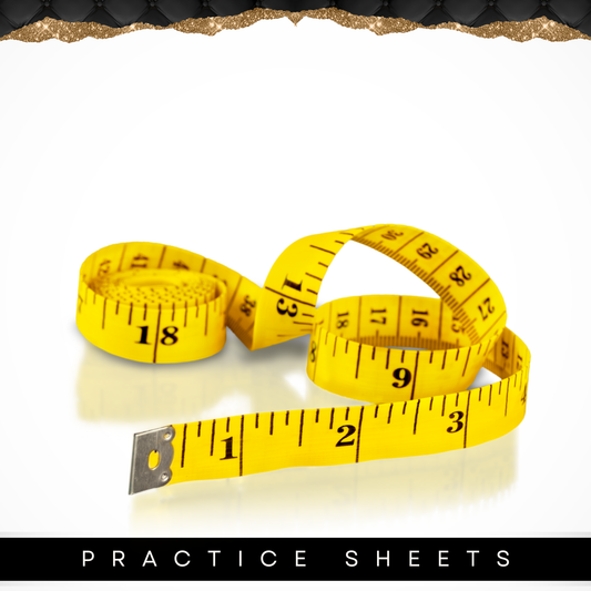 Wig Making Practice Sheets